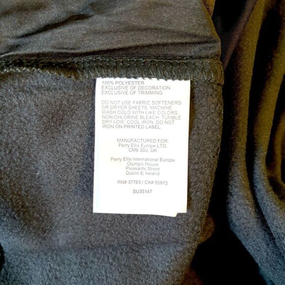 PGA Tour Men's Pro Knit 1/4 Zip Golf Hoodie Pullover Black Quilted Size Medium - Picture 7 of 7